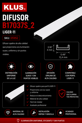 [05952] Difusor B17037S_2 LIGER-11 KLUS